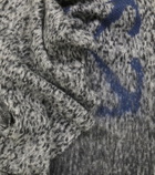 Off-White Mohair-blend scarf