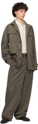 Ferragamo Taupe Saharan Jacket