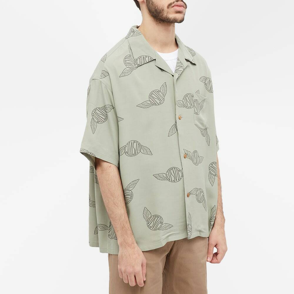 Visvim Men's Wallis Shirt in Light Green Visvim