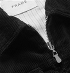 FRAME - Slim-Fit Cotton-Corduroy Jacket - Black
