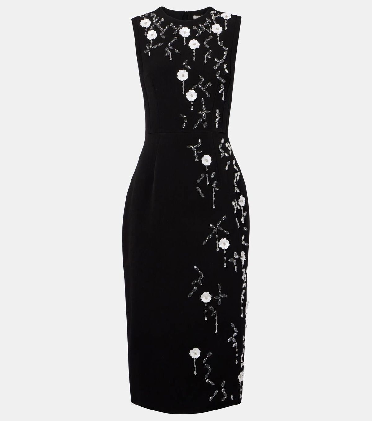 Emilia Wickstead Cappia embellished midi dress