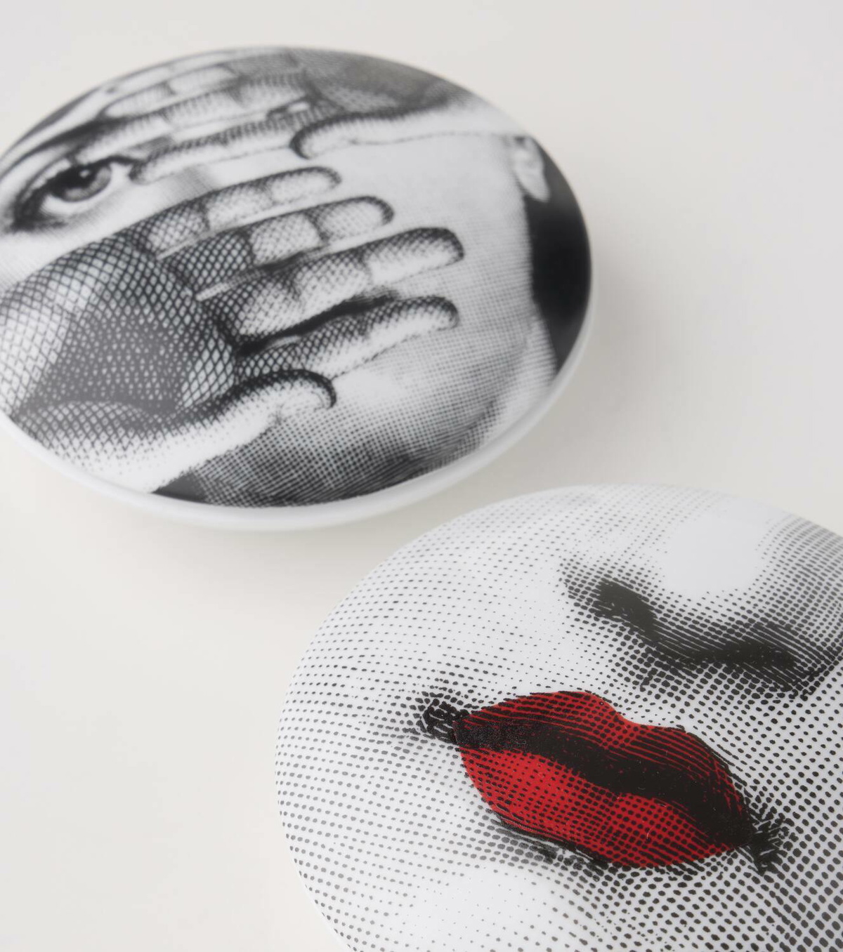 Fornasetti Tema e Variazioni porcelain container