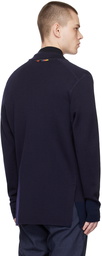 Paul Smith Navy Double-Breasted Blazer