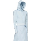 A-Plan-Application Blue Fitted Hoodie