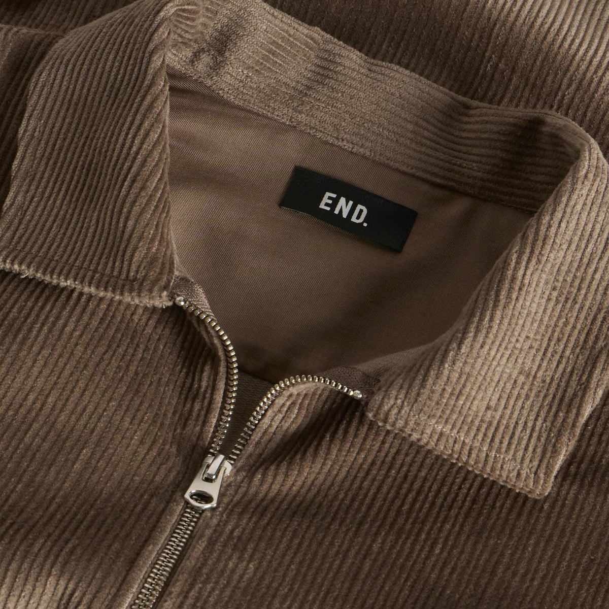 END. Men's Ridge Shirt in Dark Sand