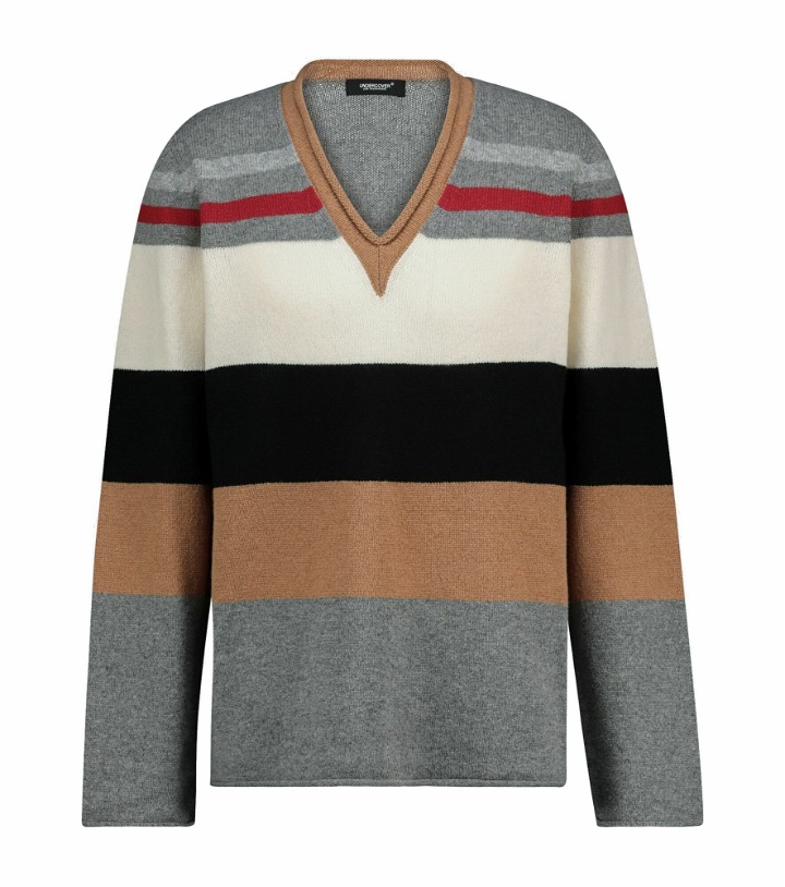 Photo: Undercover - Colorblocked V-neck sweater
