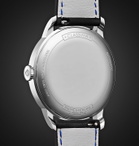 Baume & Mercier - Classima Automatic 42mm Stainless Steel and Leather Watch, Ref. No. 10453 - Black