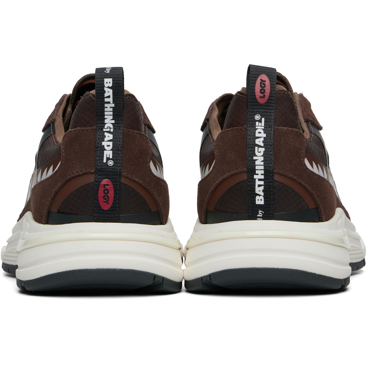 BAPE Brown Kazuki Kuraishi Edition Shark STA Sneakers