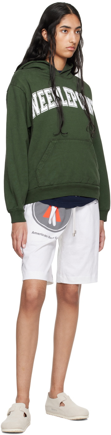 Online Ceramics Green 'Needlepoint' Hoodie