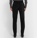 Canali - Black Kei Slim-Fit Cotton-Blend Corduroy Suit Trousers - Black