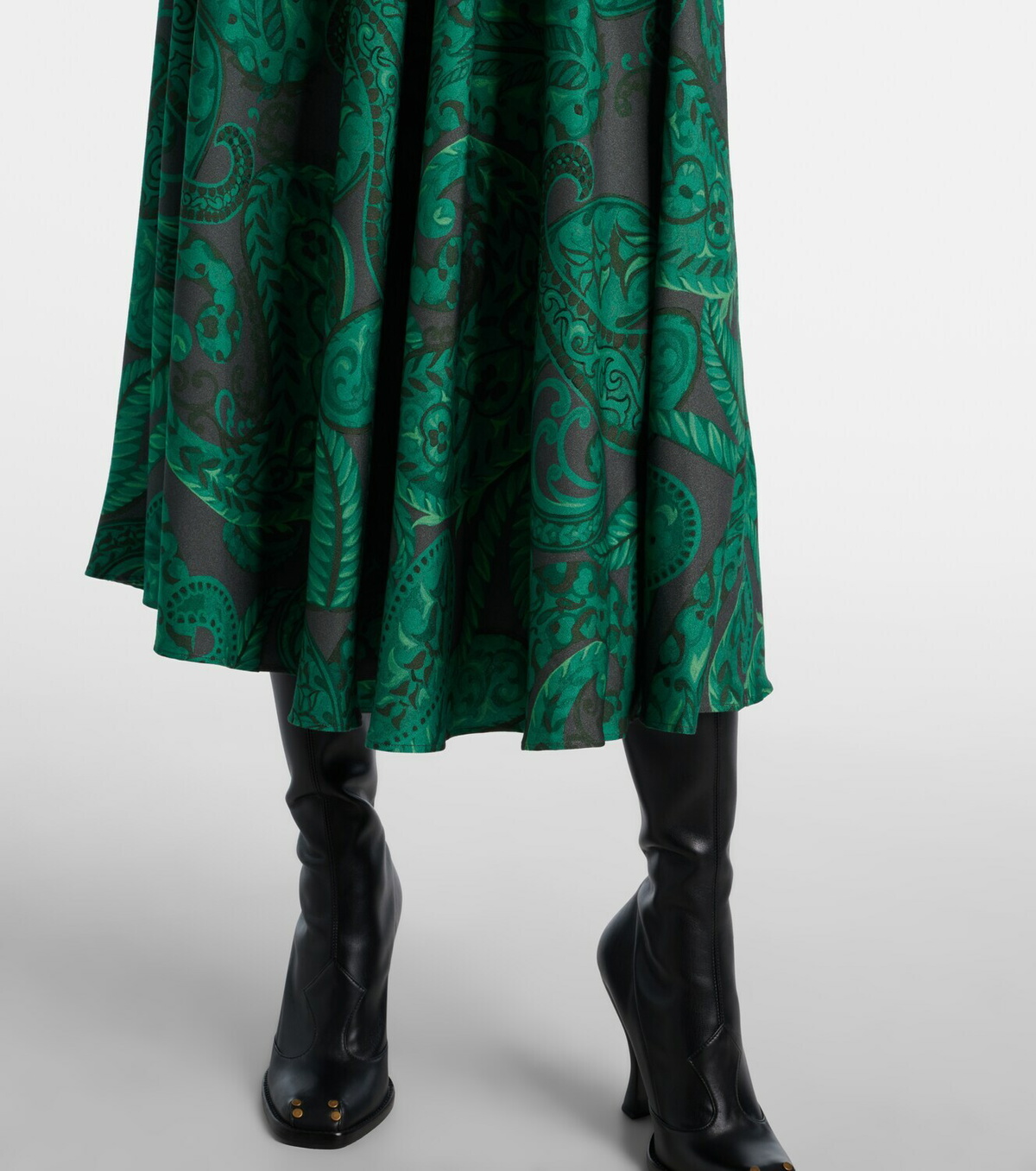 Etro Belted midi dress