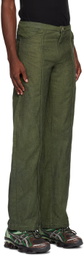 Mainline:RUS/Fr.CA/DE Green Jason Trousers