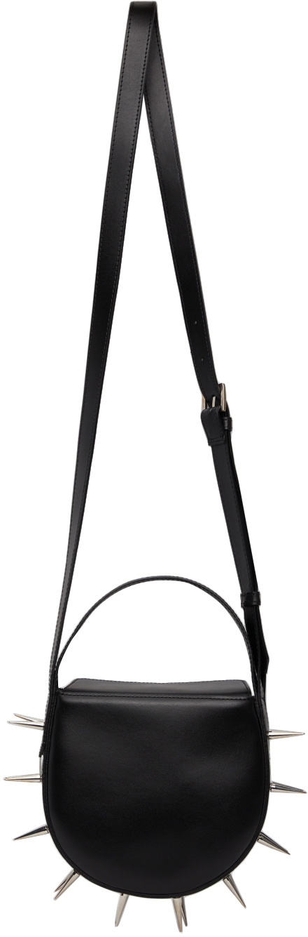 Noir Kei Ninomiya Leather Wire Spike Shoulder Bag Noir Kei