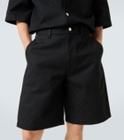 Gucci GG cotton jacquard shorts