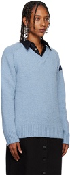 Raf Simons Blue Hammer Sweater