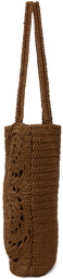 Situationist Brown Knit Tote