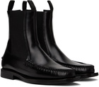 HEREU Black Alda Chelsea Boots