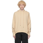 System Beige Oversized Hoodie