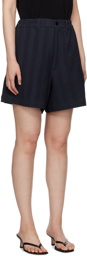 Cordera Navy Herringbone Shorts