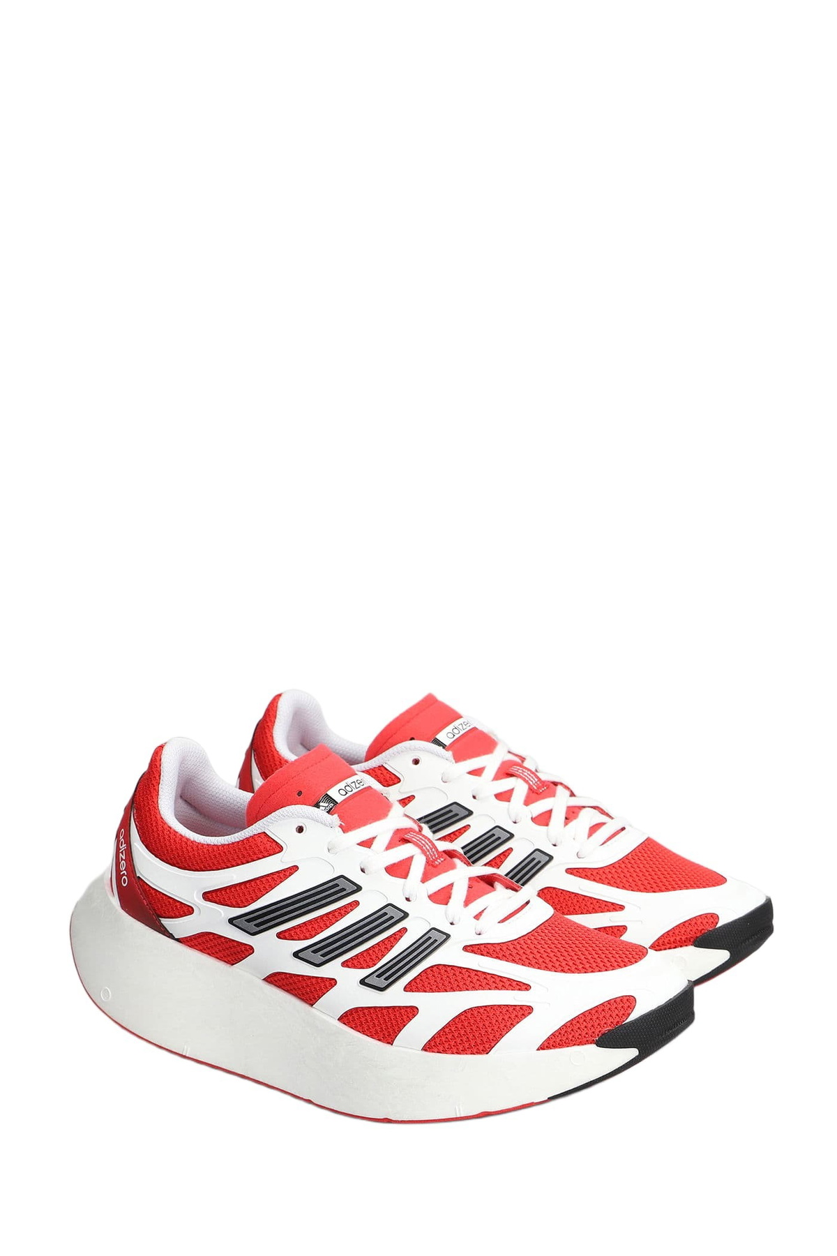 Adidas Adizero Aruku Sneakers In Red Fabric