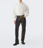 Versace Medusa denim overshirt