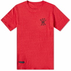 District Vision Men's Sukha Hemp T-Shirt in Goji Red