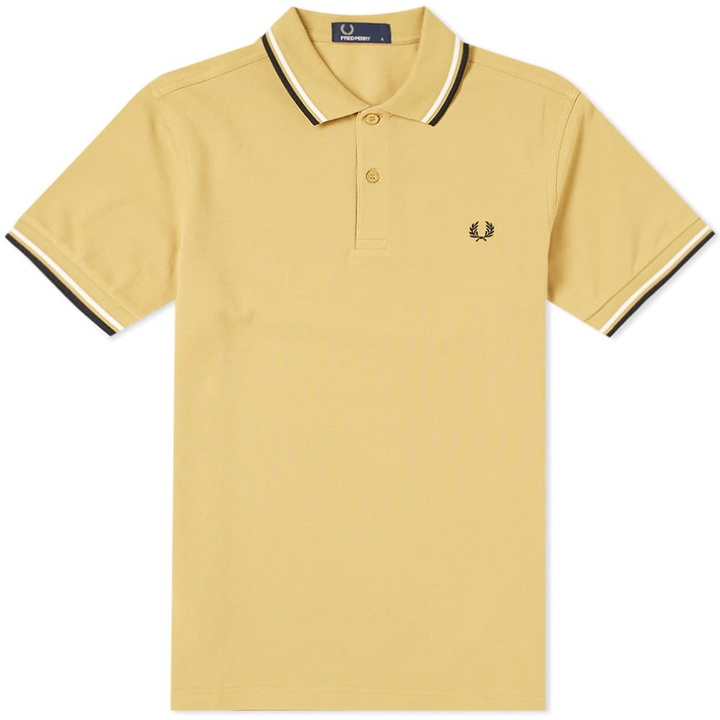 Photo: Fred Perry Slim Fit Twin Tipped Polo