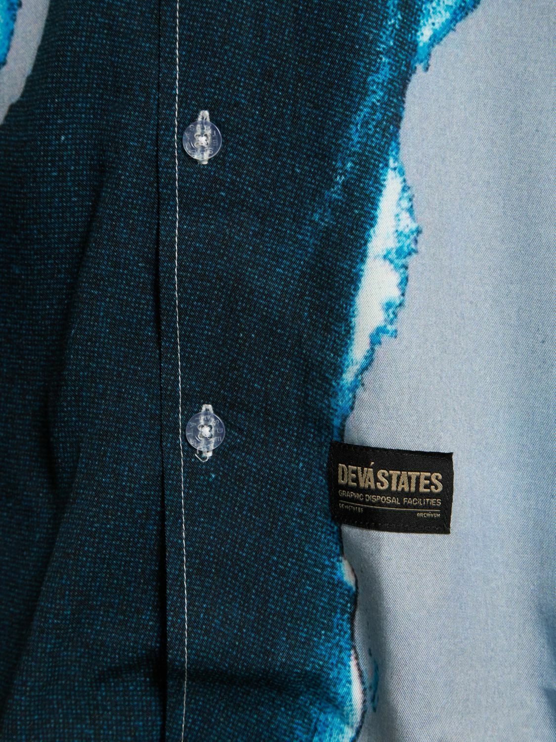 DEVA STATES Obscure Printed Rayon Shirt