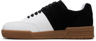 Moschino Black & White Streetball Sneakers