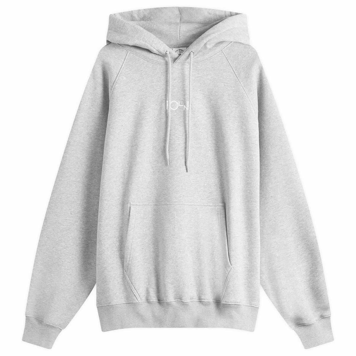Polar Skate Co. Men's Default Zip Hoodie in Heather Grey