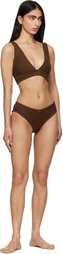 Hunza G Brown Angel Bikini