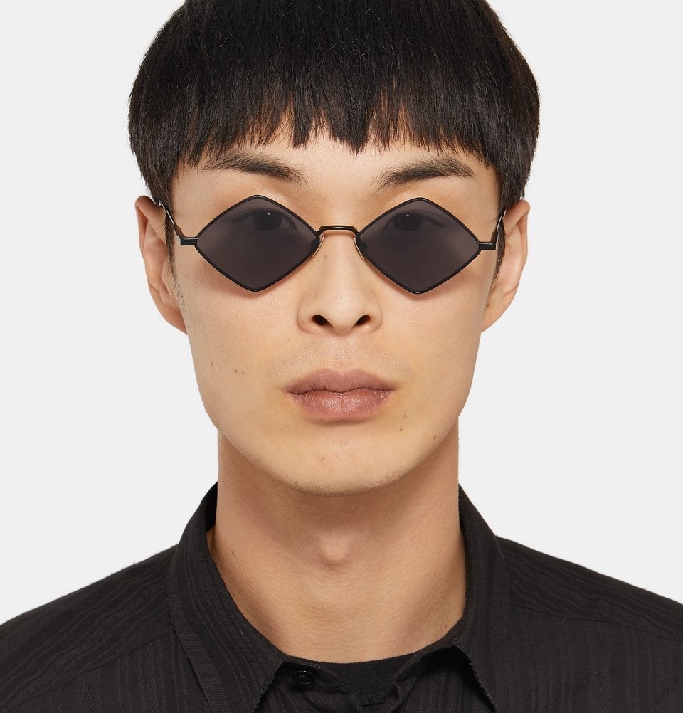 Saint Laurent Eyewear Lisa diamond-frame Sunglasses - Farfetch