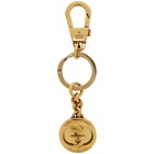 Gucci Gold Interlocking G Keychain
