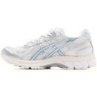 ASICS White & Silver Gel-Kayano 12.1 Sneakers