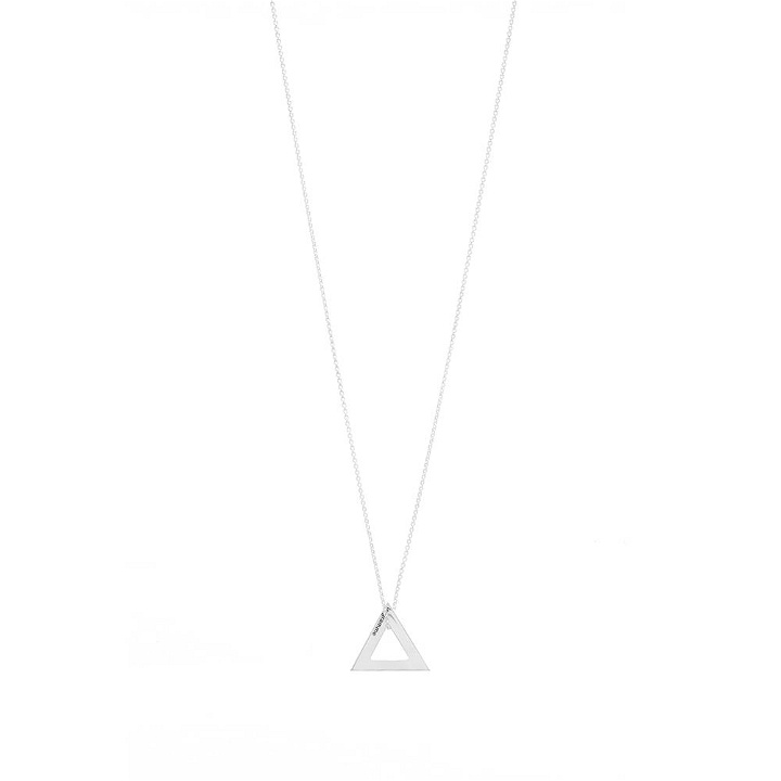 Photo: Le Gramme Slick Triangle Necklace
