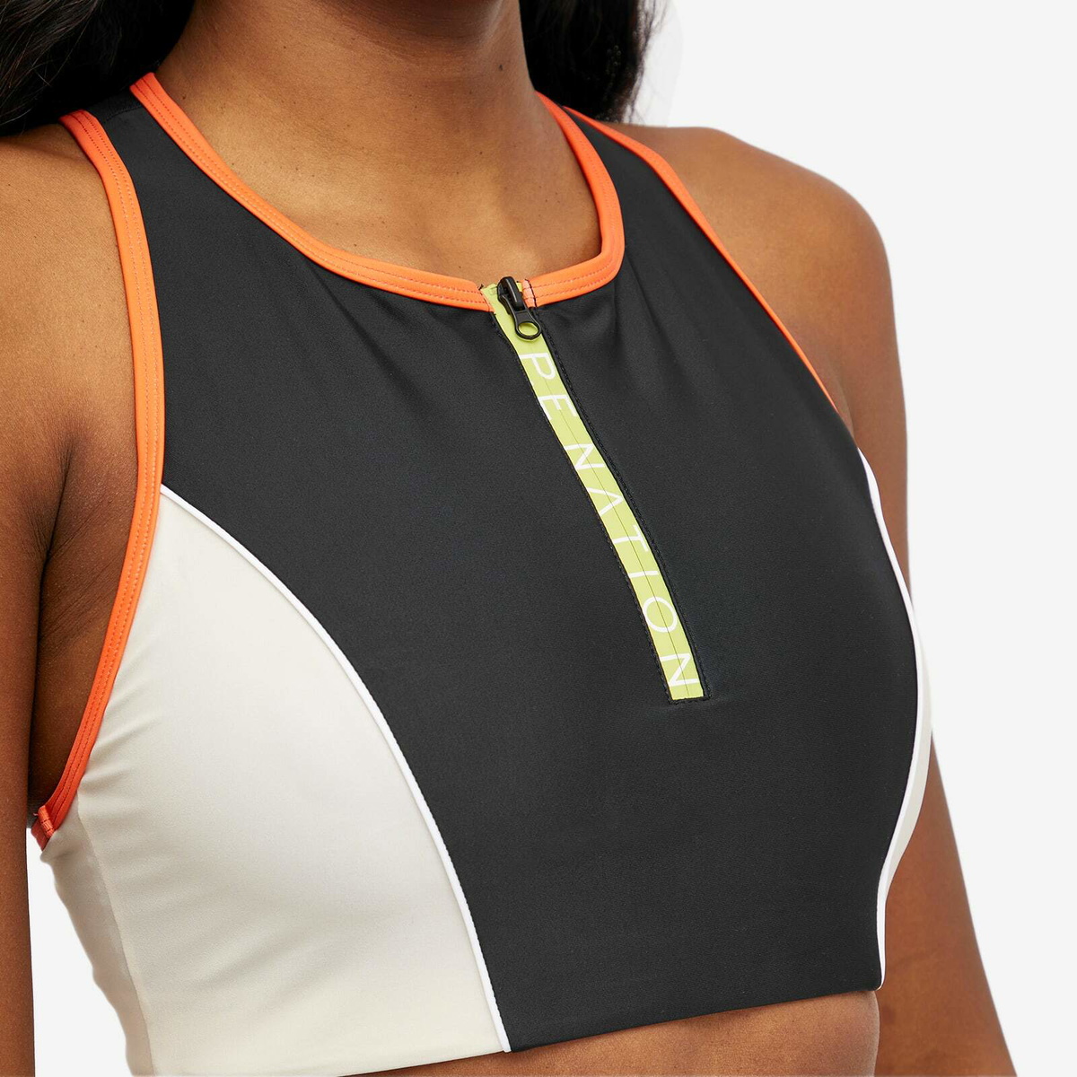 P.E Nation Women's Lido Sports Bra in Black