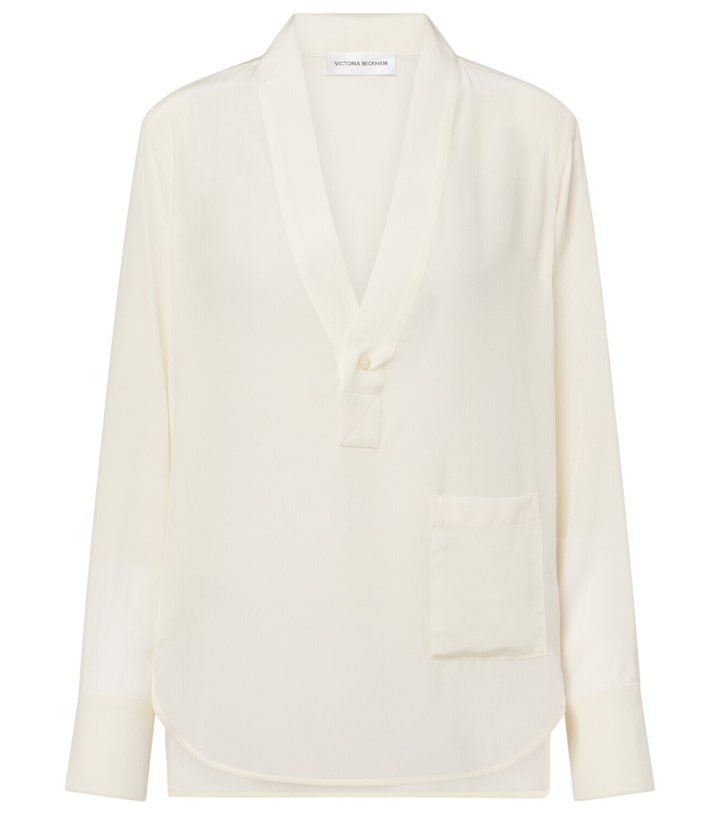 Photo: Victoria Beckham Silk blouse