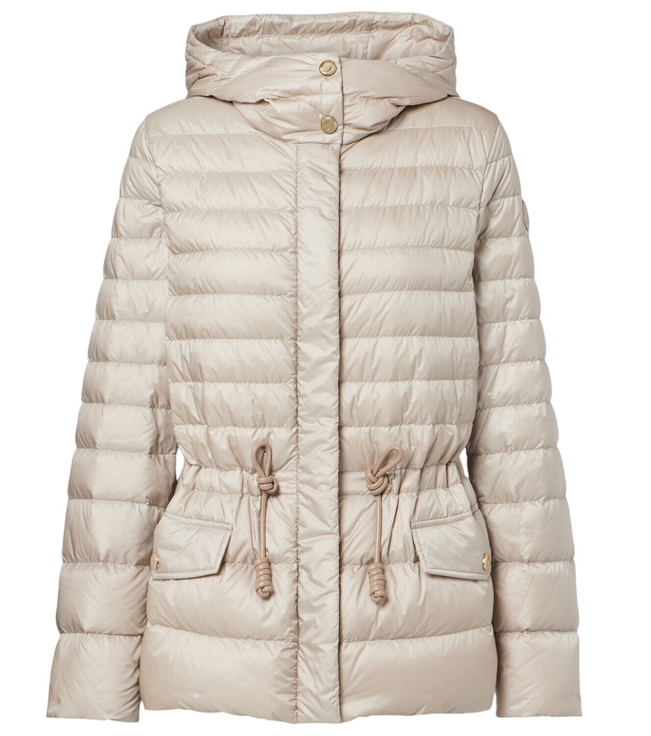 Photo: Moncler Raies hooded quilted down jacket