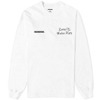 Neighborhood Men's Long Sleeve LS-9 T-Shirt in White