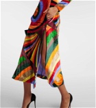 Pucci Iride velvet maxi dress