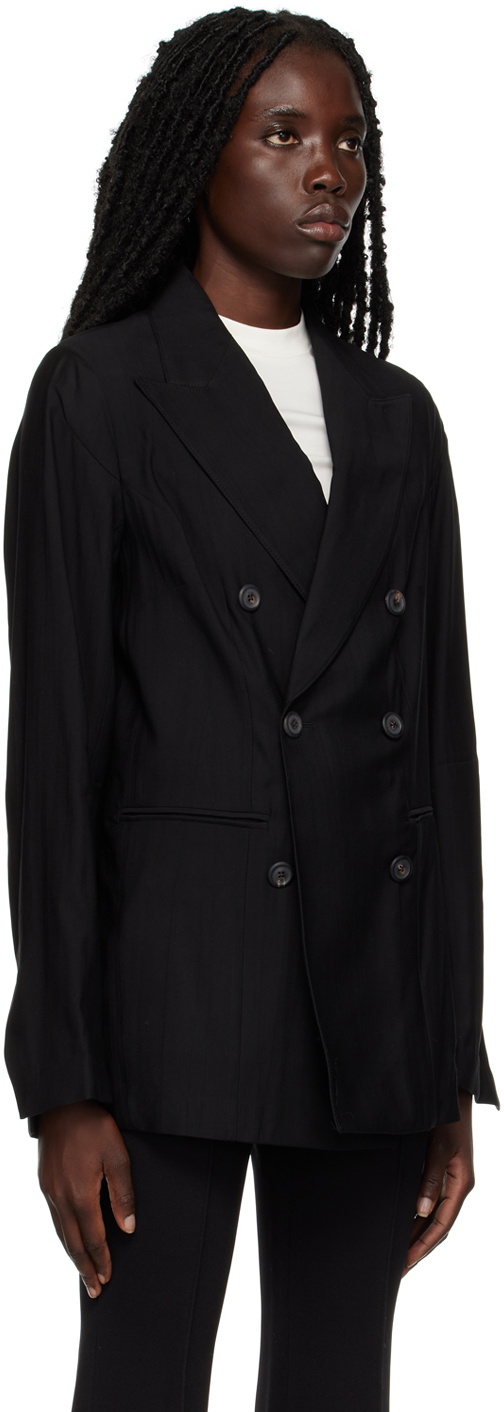 Our Legacy Black Flow Blazer Our Legacy