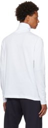 Dries Van Noten White Heyzo Turtleneck