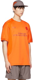 Y-3 Orange Football T-Shirt