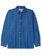 The Frankie Shop - Tanner Oversized Denim Shirt - Blue