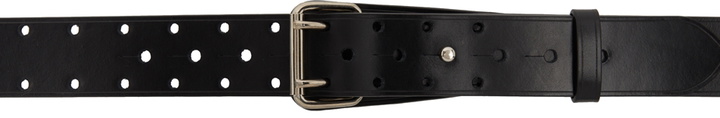 Photo: Lemaire Black Double Tongue Belt