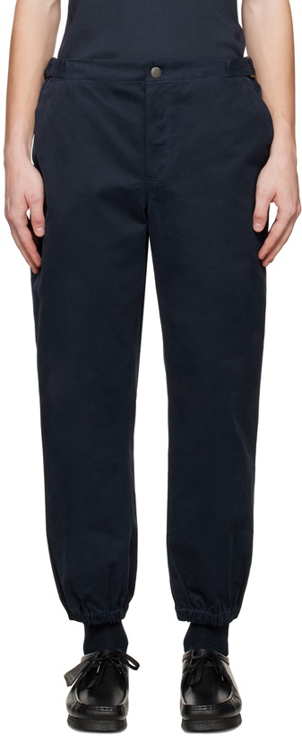 Photo: Thames MMXX. Navy Ticker Trousers