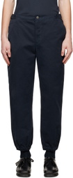 Thames MMXX. Navy Ticker Trousers