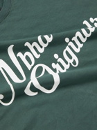 Neighborhood - Logo-Print Cotton-Jersey T-Shirt - Green