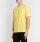 Hugo Boss - Slub Cotton-Jersey T-Shirt - Yellow