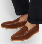 George Cleverley - Riviera Suede Loafers - Men - Brown